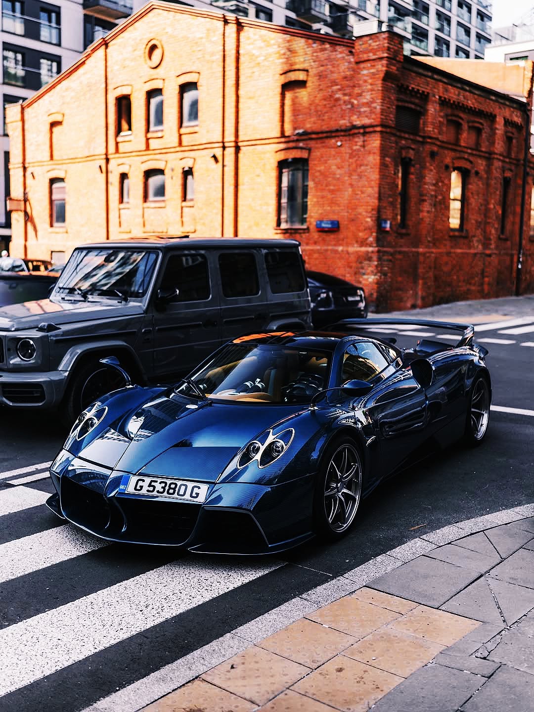#Pagani #Huayra #Blue #Carbon #Fiber