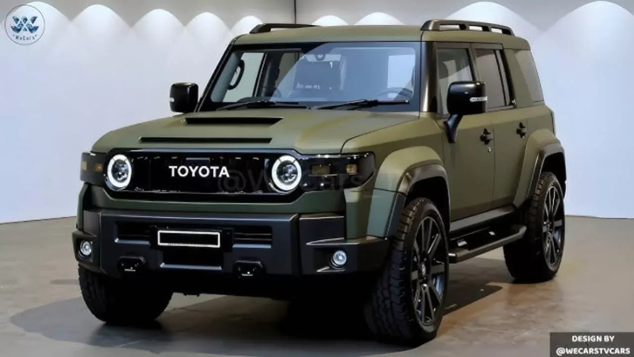 #Toyota #Mini #Land #Cruiser #2.7L #Petrol #163PS #Power #Rugged #5Seater #SUV #Lakh