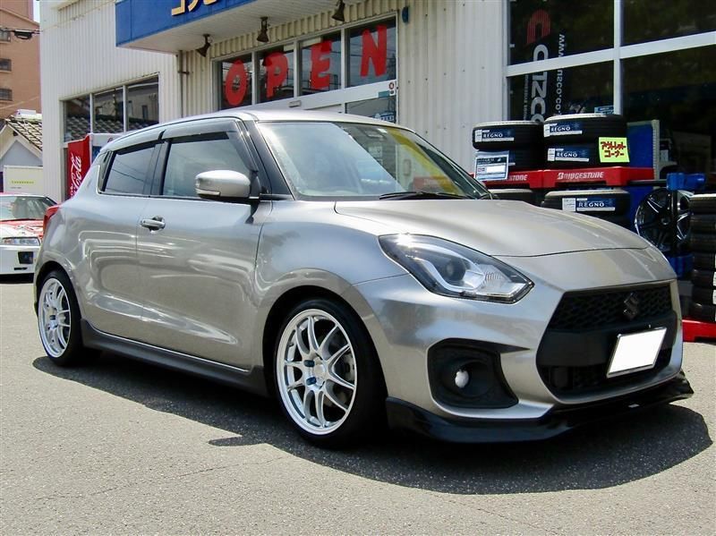 #スイフトスポーツ足回り中心にトータルカスタマイズ