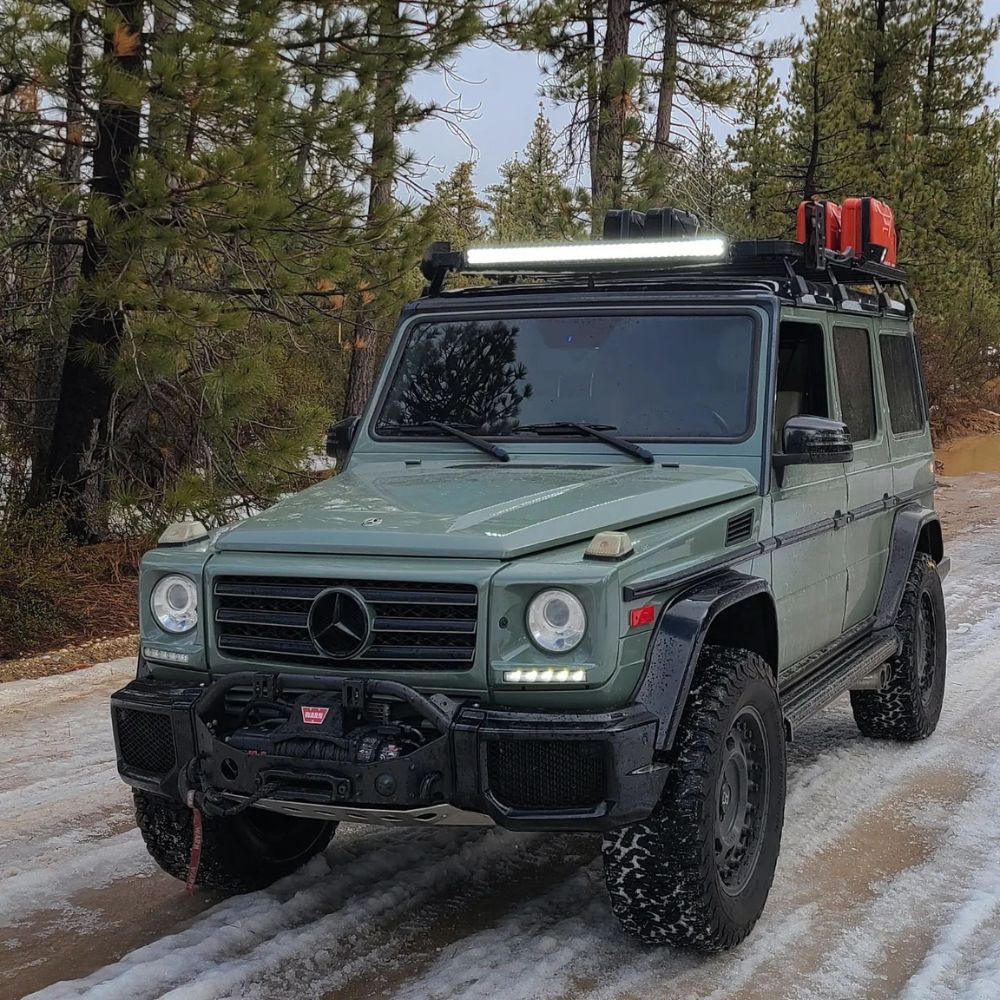 #Mercedes #GClass #road #Builds