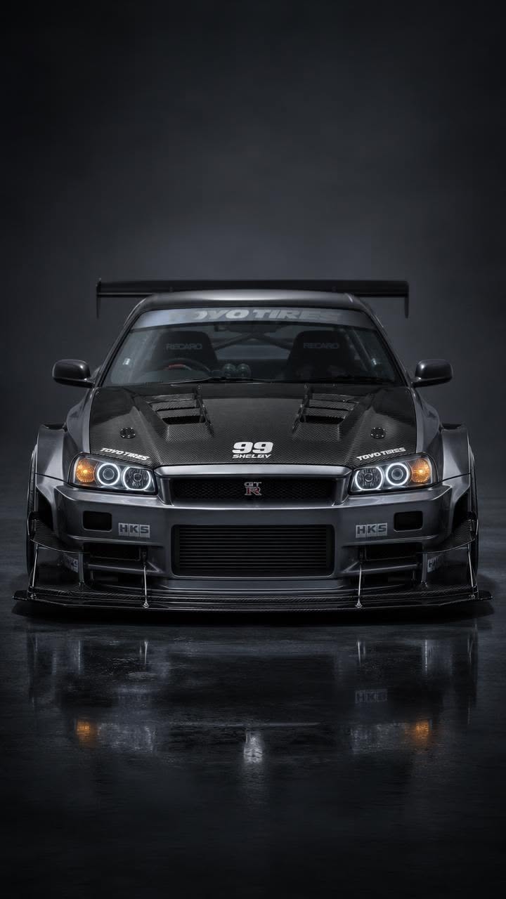 #Nissan #Skyline #GTR #R34 #Wallpapers
