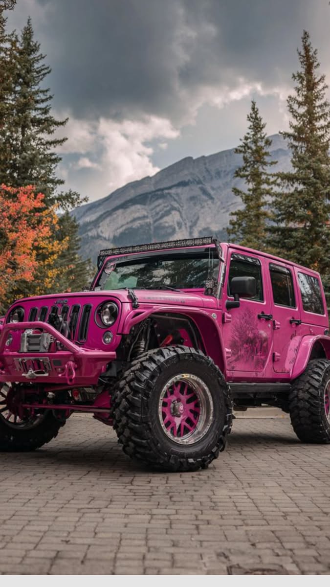 #Pink #Jeep