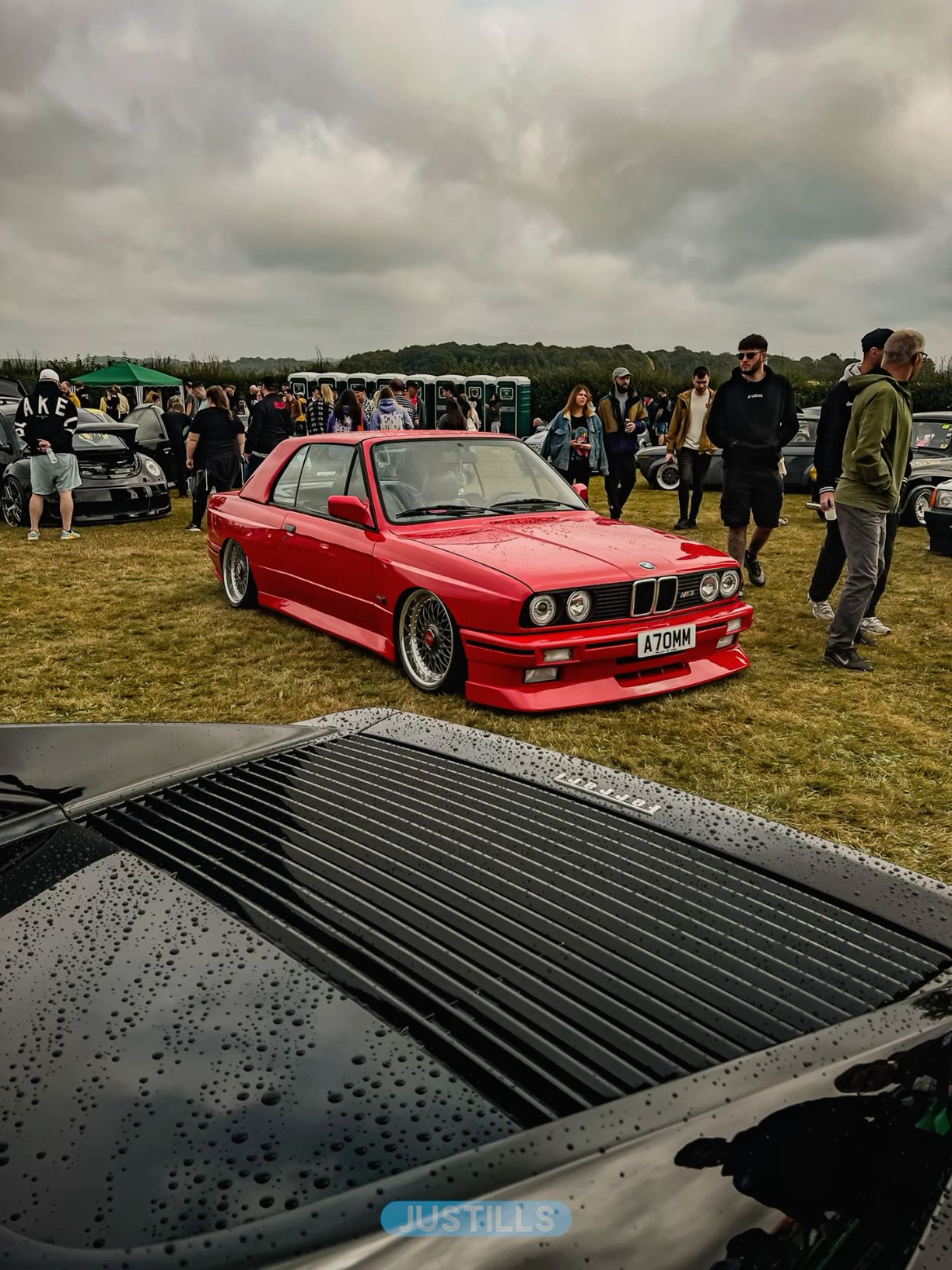 #Red #Hot #BMW #E30 #Stealing #Show #Drivers #Collection #car #show