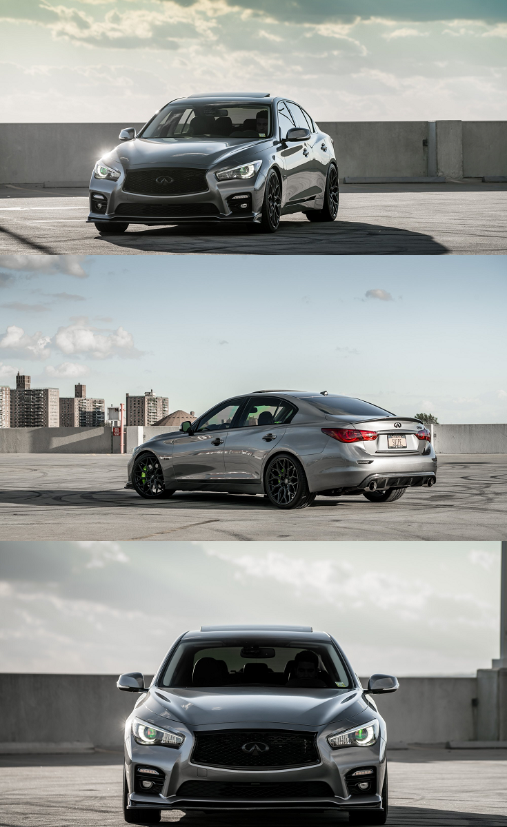 #Sleek #Exec #Driven #Infiniti #Q50 #Rocking #Vossen #Wheels