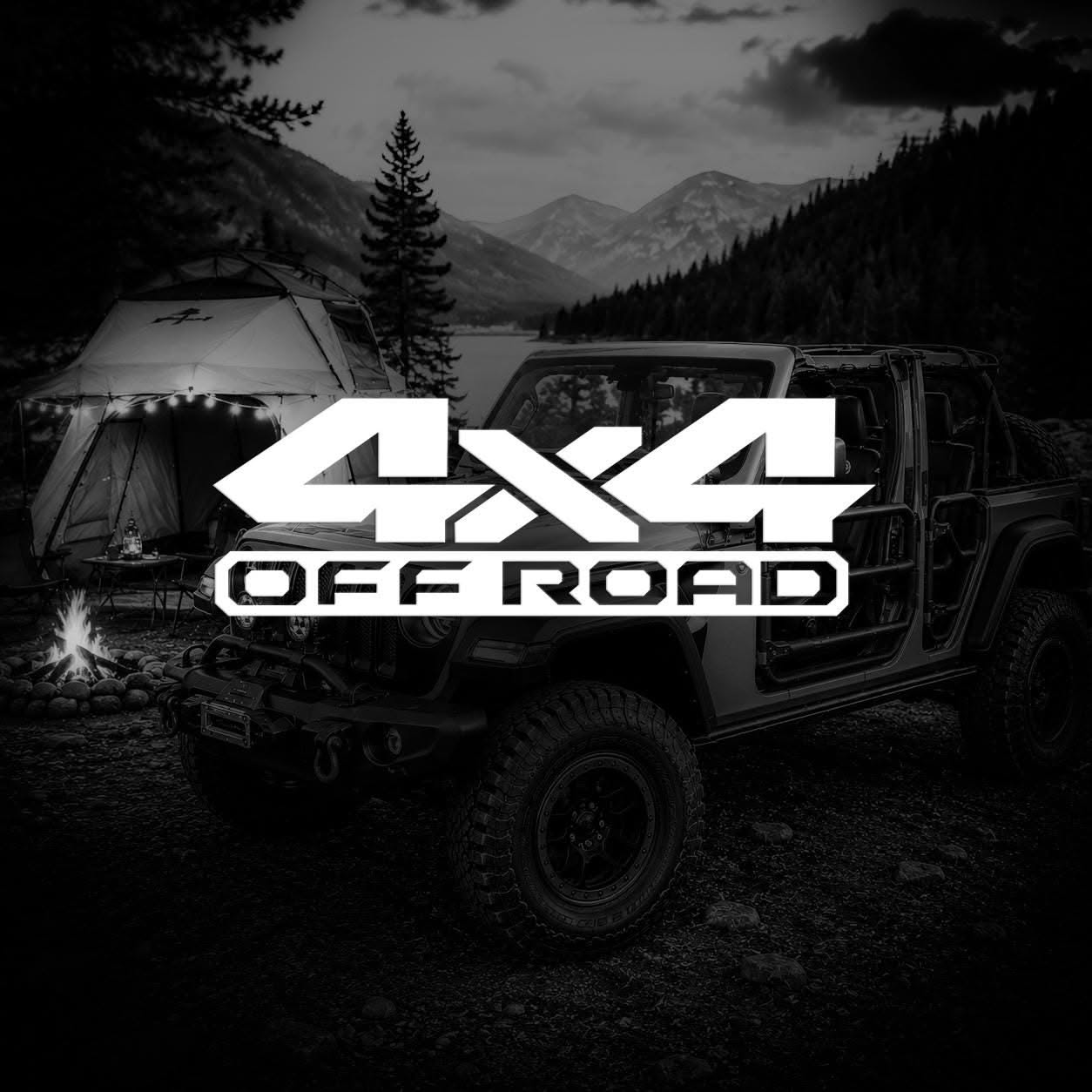 #4x4 #Road #Truck #Vinyl #Sticker #Window #Decal #4WD #AWD #SUV #Sticker