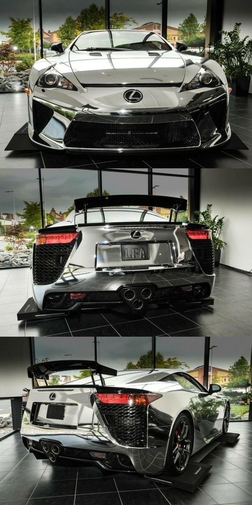 #ChromeCovered #Lexus #LFA #Costs #Million