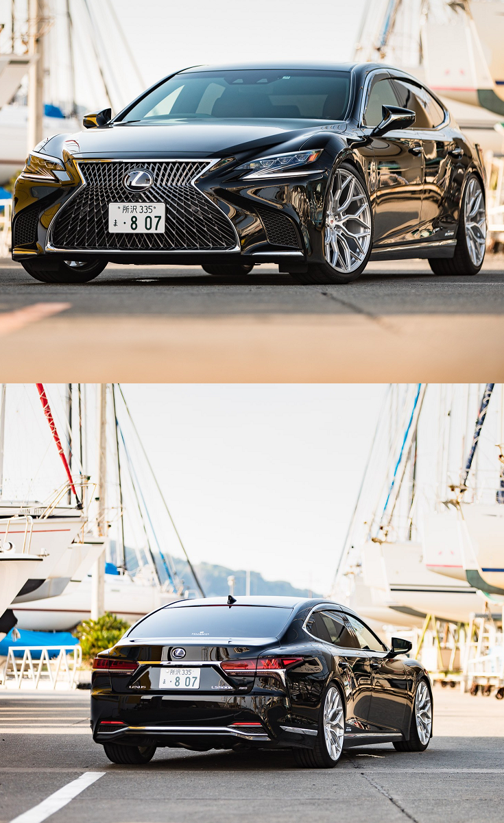 #Forged #Vossen #Rims #Modern #Black #Lexus