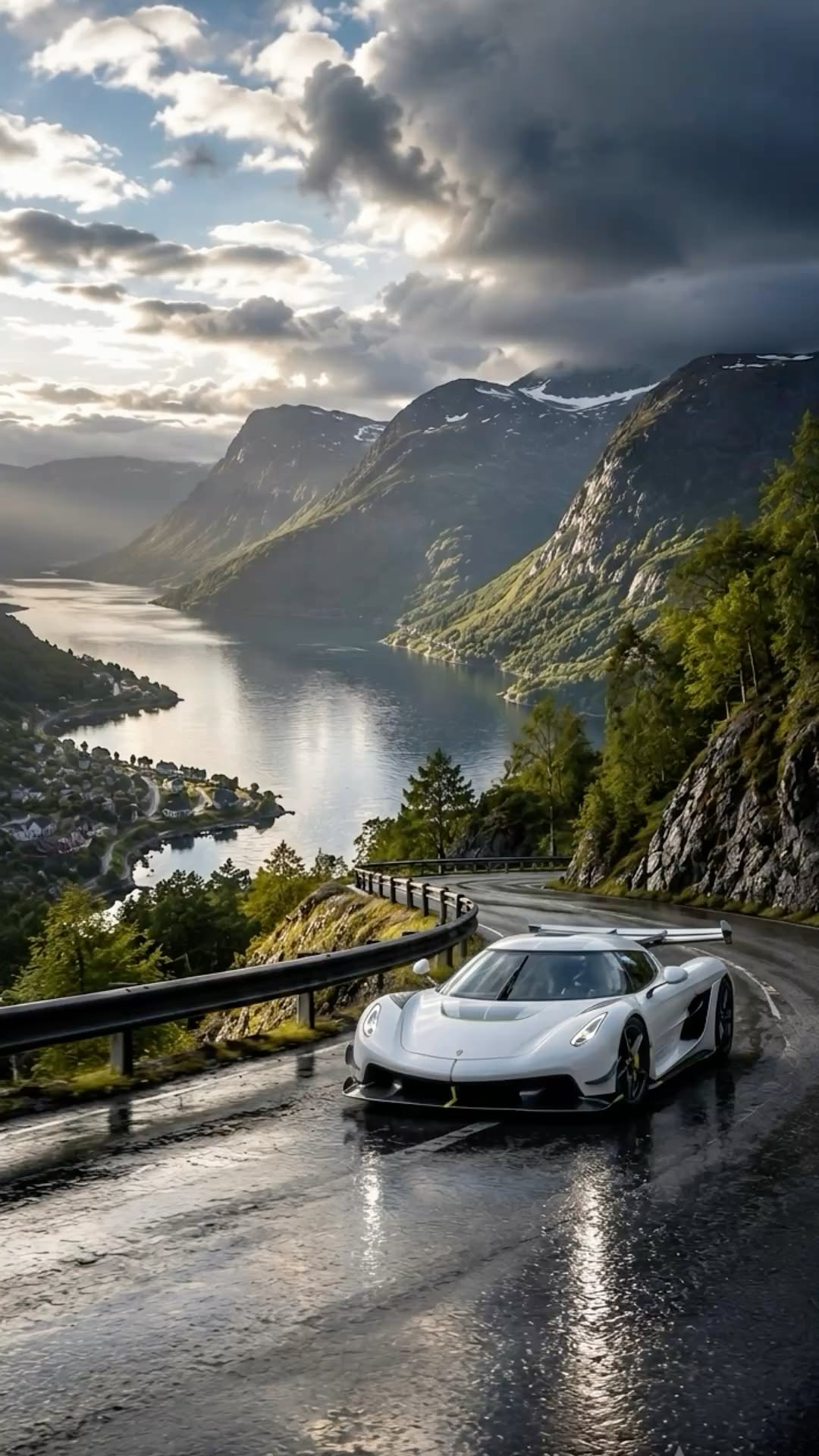 #Koenigsegg #Jesko #sur #île #paradisiaque