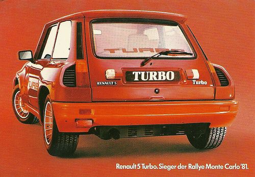 #Renault #Turbo #postcard