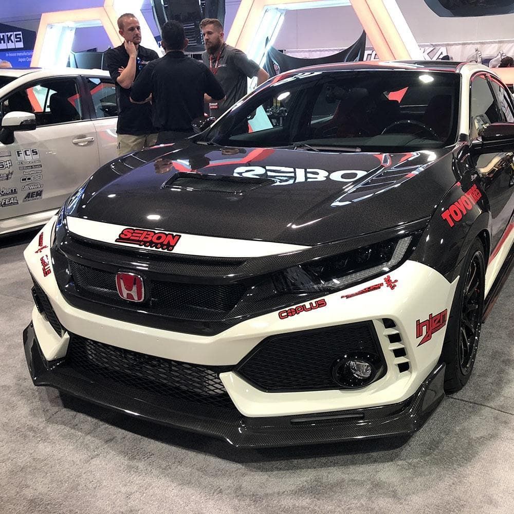 #Seibon #TAStyle #Front #Lip #Civic #Type #KamiSpeed.com