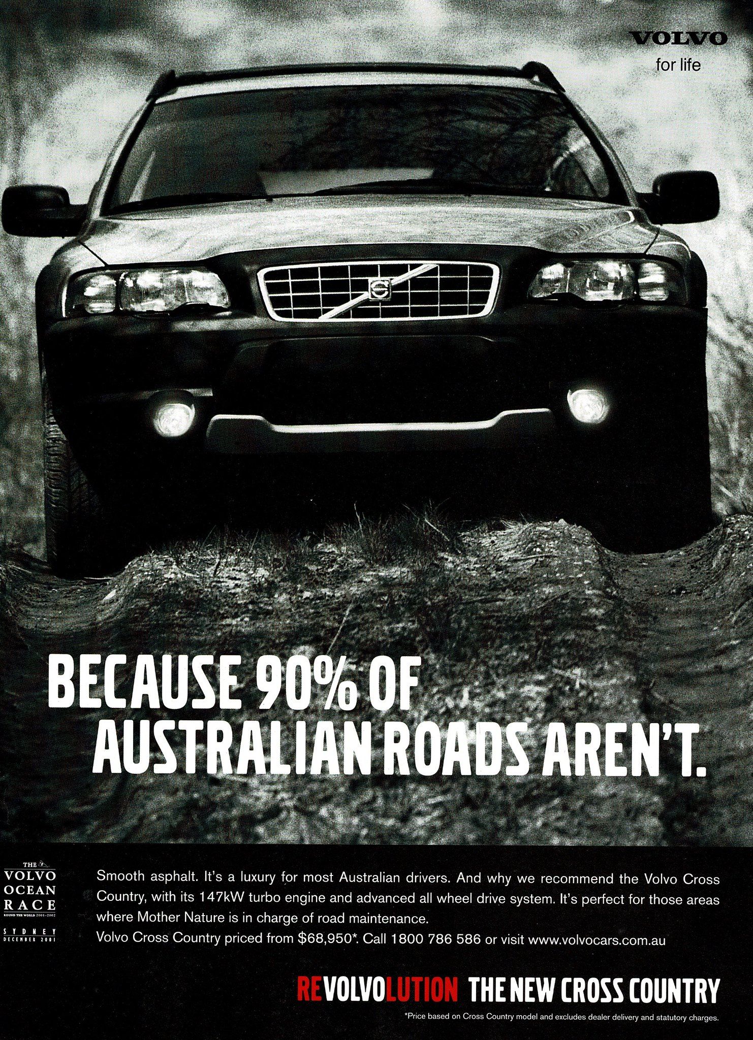 #Volvo #Cross #Country #Turbo #AWD #Wagon #Aussie #Original #Magazine #Advertisement