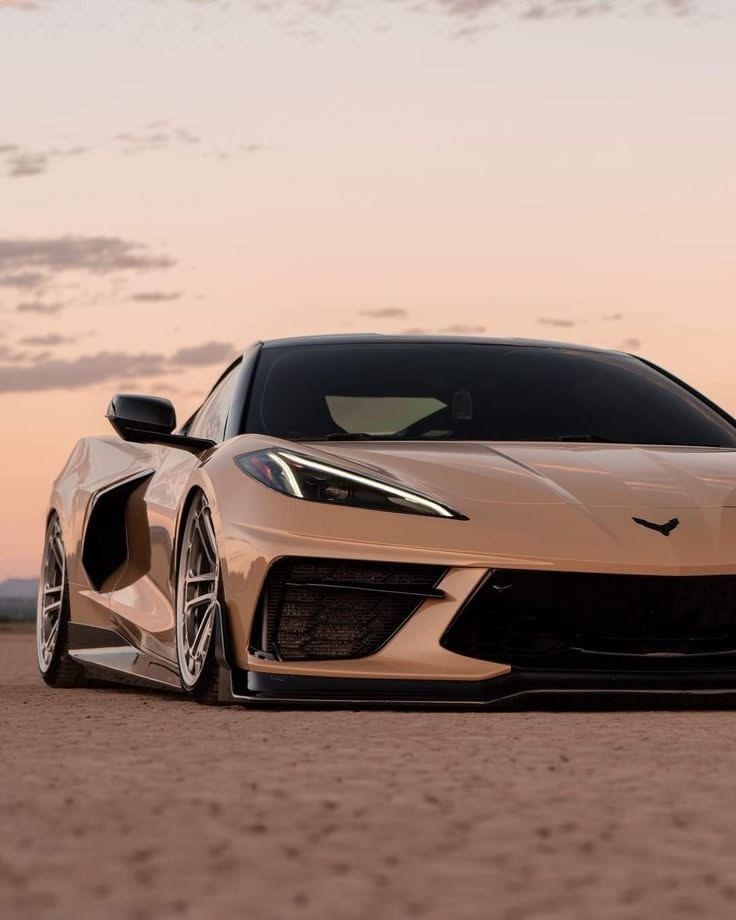 #pink #corvette
