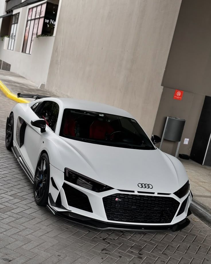 #Audi #white