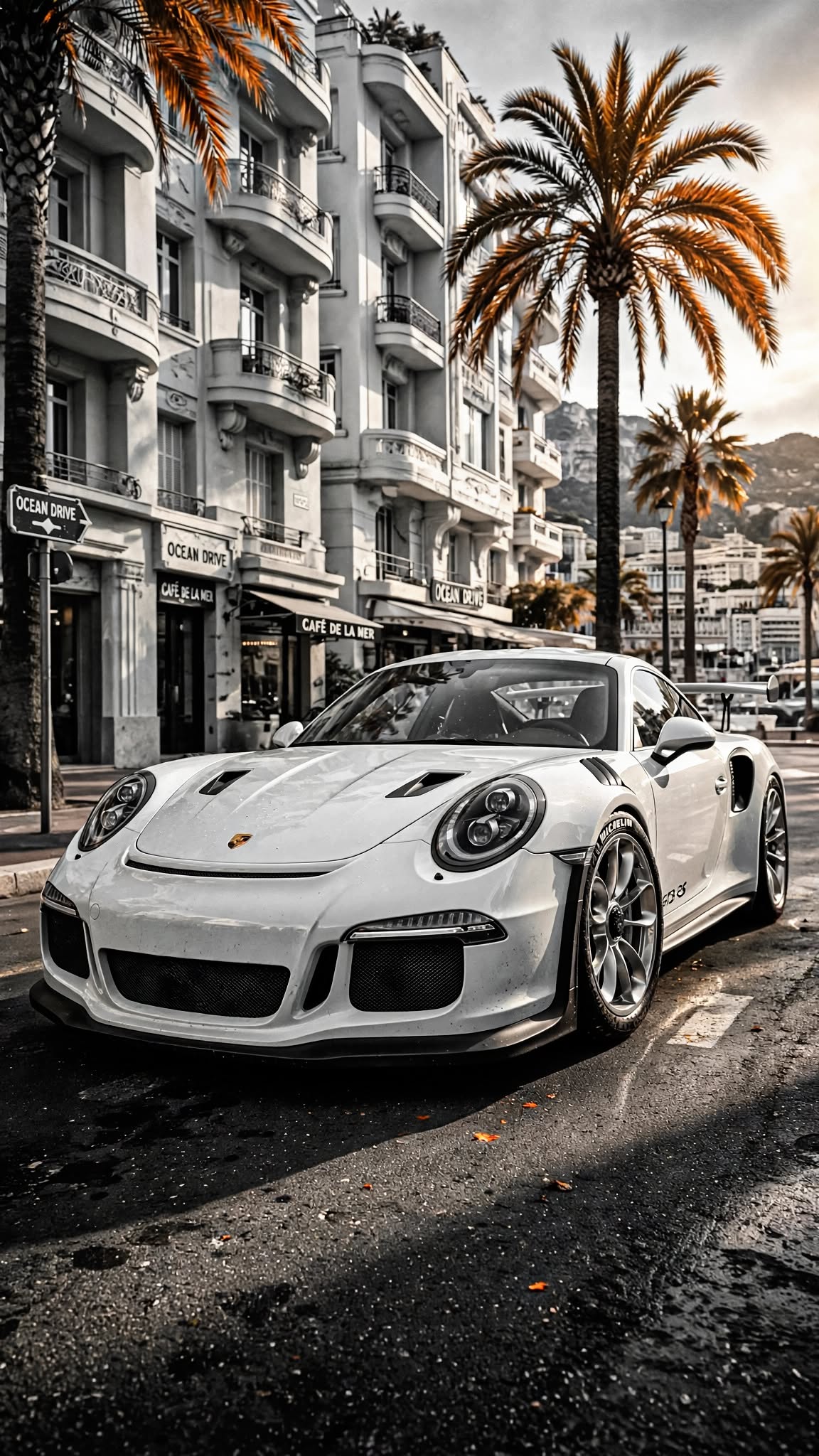 #Cool #Porsche #Monaco #Photoreal #Fantasy #Wallpaper #iPhone