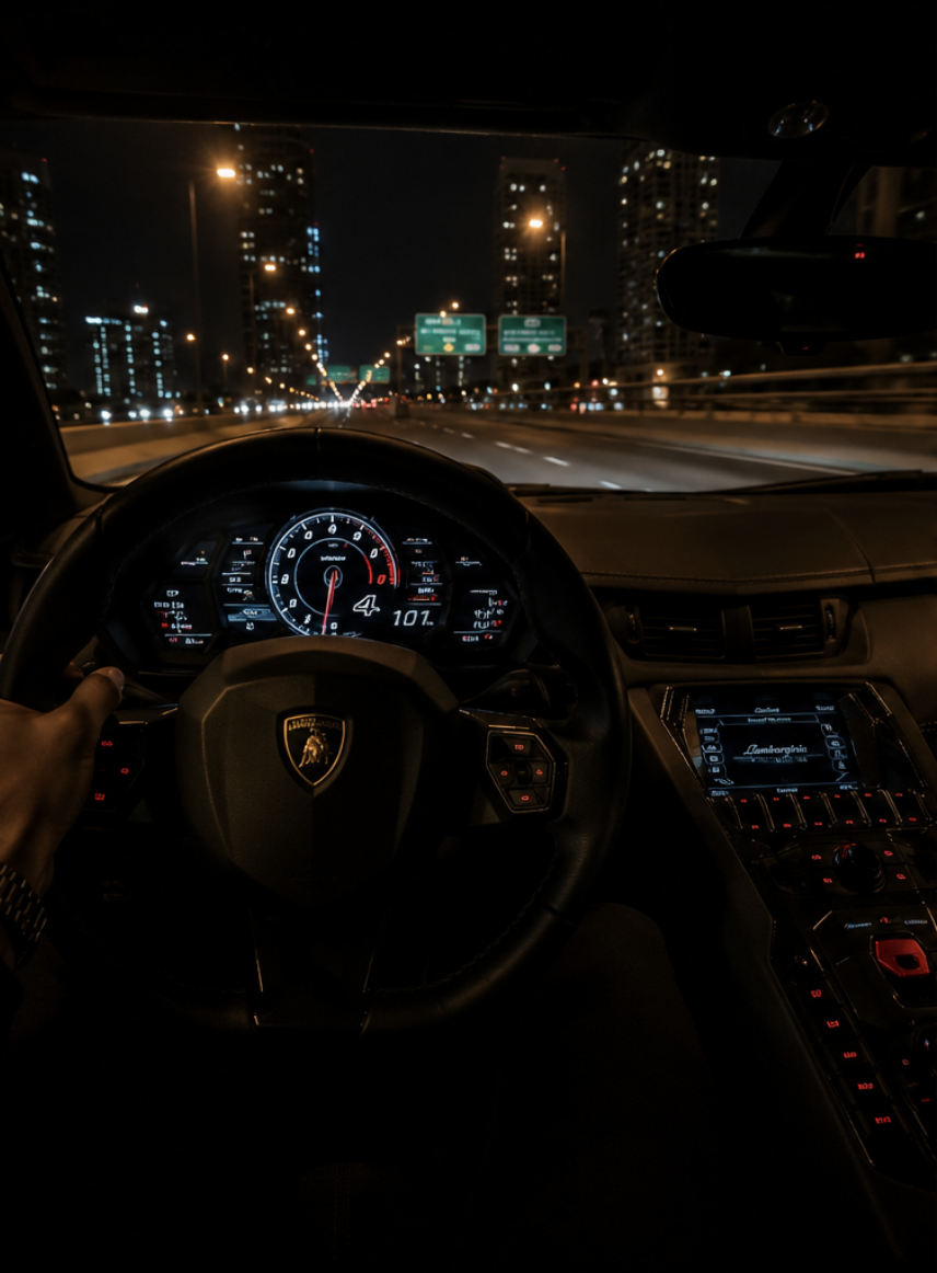 #Night #Drive #Lamborghini #City