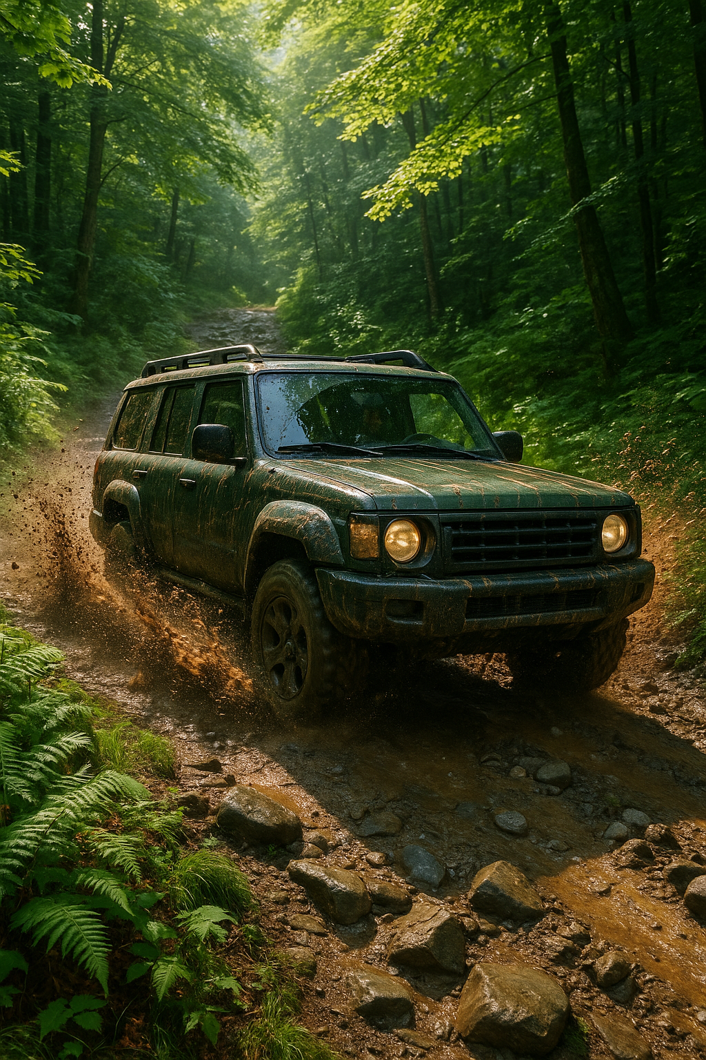 #Rugged #4x4 #Adventure #OffRoading #Wild #Forest #Trails